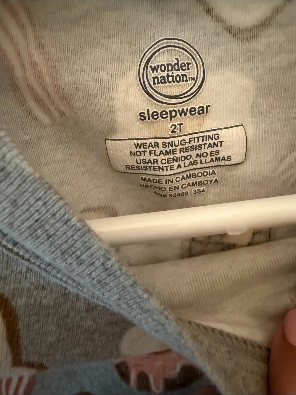 Bundle 3 Sets Fall/Winter 2T Pajamas- Breakfast, Dino, Leaves. Burt's Bees, WN